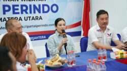 Ketum Partai Perindo Angela Tanoesoedibjo Silaturahmi ke DPW Perindo Sumut