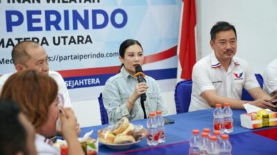 Ketum Partai Perindo Angela Tanoesoedibjo Silaturahmi ke DPW Perindo Sumut