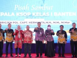 Pisah Sambut di Kemenhub, Kepala KSOP Banten Brigjen Hermanta Serahkan Jabatan pada Mukhlish Tohepaly