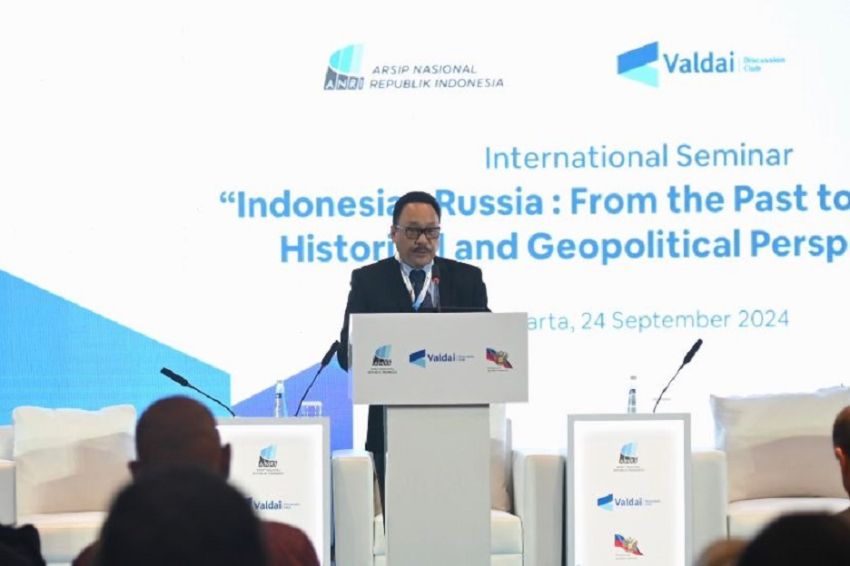 Rayakan Hubungan Bilateral ke-75, RI-Rusia Perkuat Kerja Sama Bidang Arsip Negara