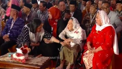 Sri Mulyani, JK, hingga Sinta Nuriyah Tunggu Kedatangan Paus Fransiskus di Masjid Istiqlal