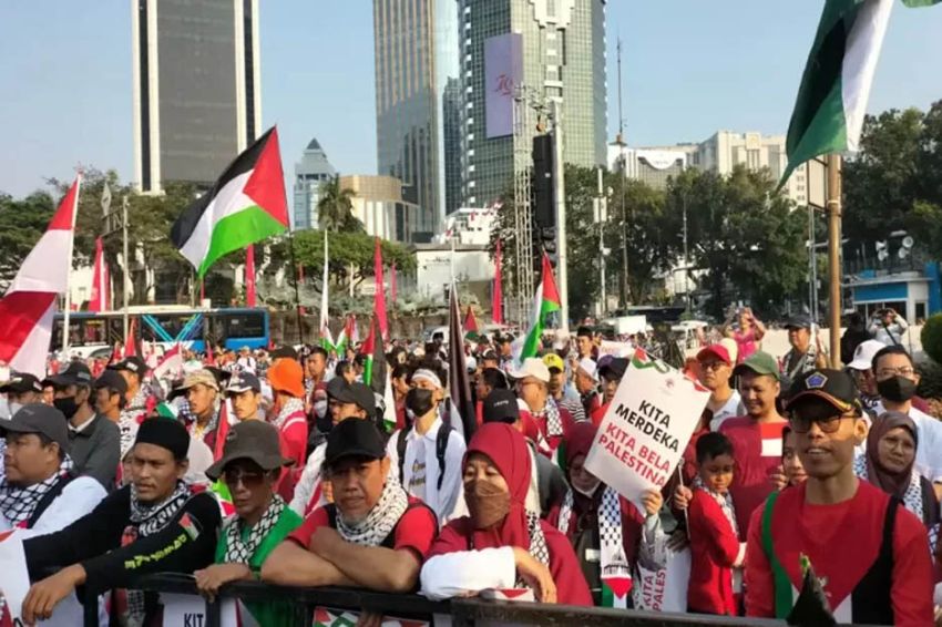 Besok, Aliansi Bela Palestina Akan Gelar Aksi di Kedubes AS