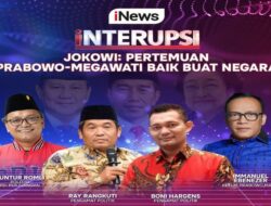 Pertemuan Prabowo-Megawati Baik Buat Negara Bersama Ariyo Ardi, Anisha Dasuki, Guntur Romli, Boni Hargens dan Narasumber Kredibel Lainnya, Pukul 21.00 WIB, Hanya di iNews