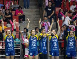 Pemain Jakarta Livin’ Mandiri di PLN Mobile Proliga 2025