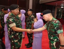“54 Perwira Tinggi TNI AD Sandang Pangkat Baru di Awal 2025”