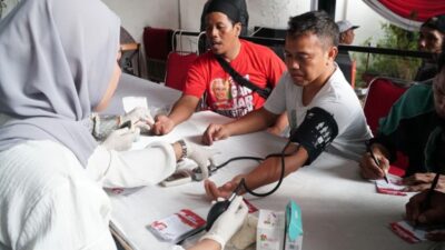 “PDI-P dan BMI Rayakan HUT ke-52 dengan Cek Kesehatan dan Oli Gratis untuk Ojol”