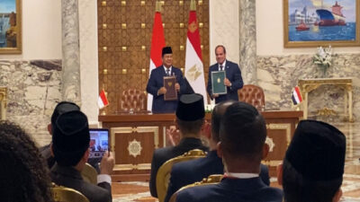 Prabowo dan El-Sisi Perkuat Kemitraan Strategis: Indonesia-Mesir