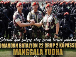 Sertijab Komandan Batalyon 22 dan 23: Profil Para Pemimpin Terbaru Kopassus