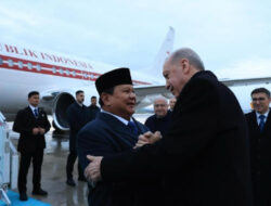 Kedatangan Prabowo di Ankara: Sambutan Langsung dari Erdogan