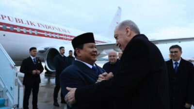 Kedatangan Prabowo di Ankara: Sambutan Langsung dari Erdogan