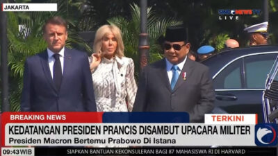 Kedatangan Emmanuel Macron ke Istana Merdeka: Diiringi Pasukan Berkuda