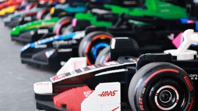 Pembalap Menikmati Parade GP Miami dengan Mobil F1 LEGO