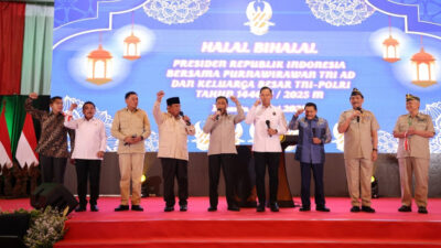 Halalbihalal Purnawirawan TNI: Prabowo Pinta AHY Pimpin Hymne Taruna