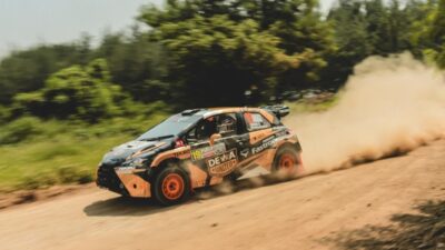 Dewa United Motorsport: Dominasi Sprint Rally Ketiga