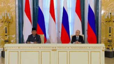 Putin Dukung Kerja Sama Nuklir Damai di Indonesia