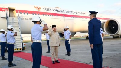Kedatangan Presiden Prabowo di Rio de Janeiro: Upacara Militer Berlangsung