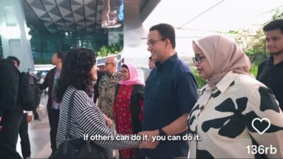 Momen Anies Melepas Mutiara Annisa Baswedan di Kuliah Amerika