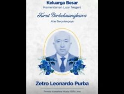 Pulang Ke Tanah Air: Jenazah Staf KBRI Peru Zetro Leonardo Purba