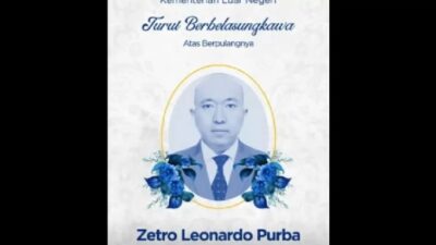Pulang Ke Tanah Air: Jenazah Staf KBRI Peru Zetro Leonardo Purba